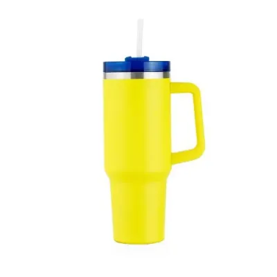 Hidratação gigante! A Caneca Térmica de 1.2L é o brinde premium perfeito para manter sua marca sempre visível e a bebida na temperatura ideal.
