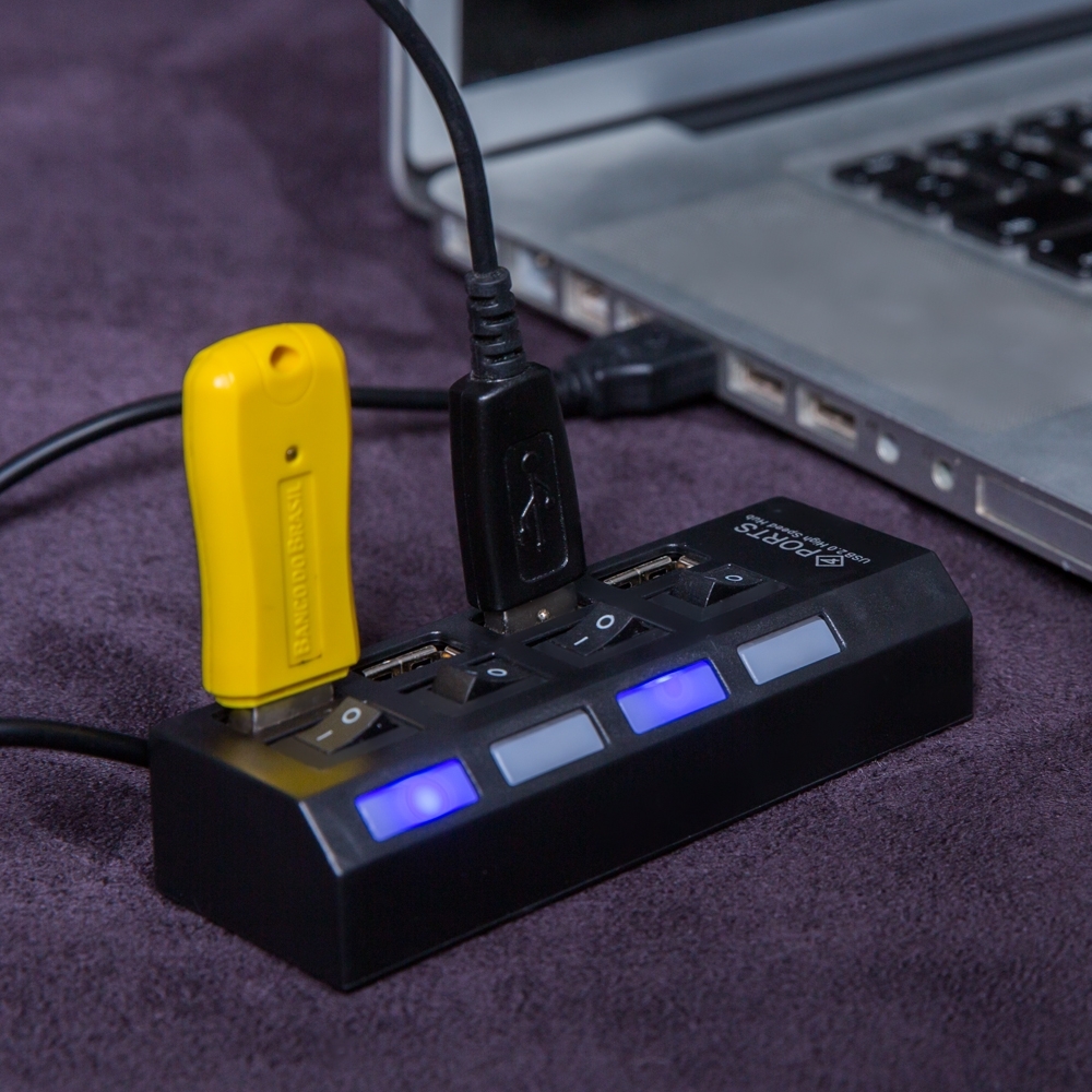 Hub USB com 4 Entradas Personalizado — foto 2