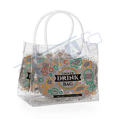 Icebag Medidas 15cm Altura x 20cm Largura x 12cm Profundidade Cristal 020mm Alca Canudo Crist
