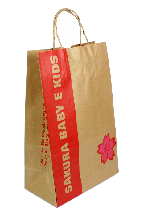 Sacolas em Kraft Personalizadas — foto 4