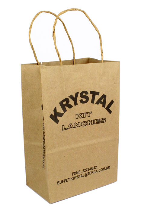 Sacolas em Kraft Personalizadas — foto 6