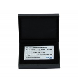 Placa de homenagem personalizada — foto 4