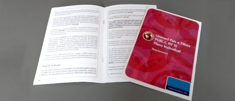 Impressão de Manual