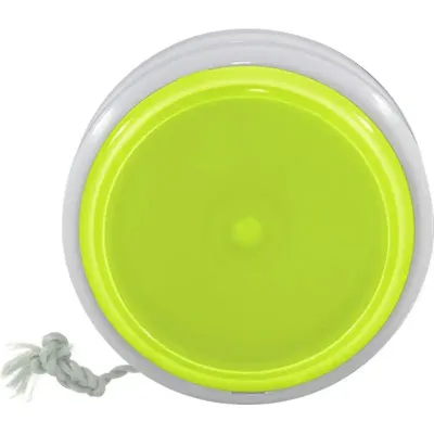 Ioio Pro Spin Amarelo Neon Base Branca Plastico