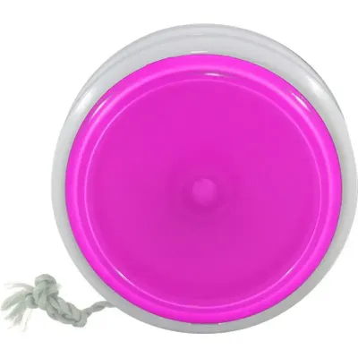 Ioio Pro Spin Rosa Neon Base Branca Plastico