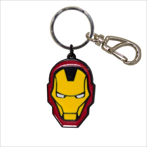 Llavero de máscara de Iron Man