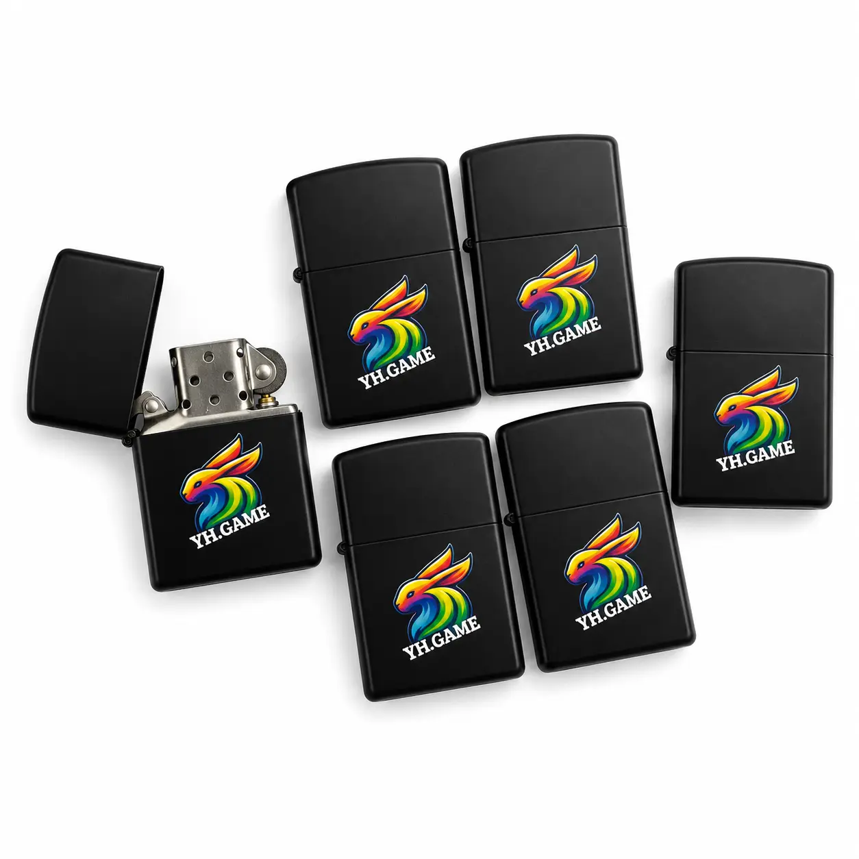 Isqueiro Tipo Zippo de Metal - Recarregável