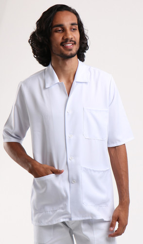 Jaleco Meia Manga Oxford