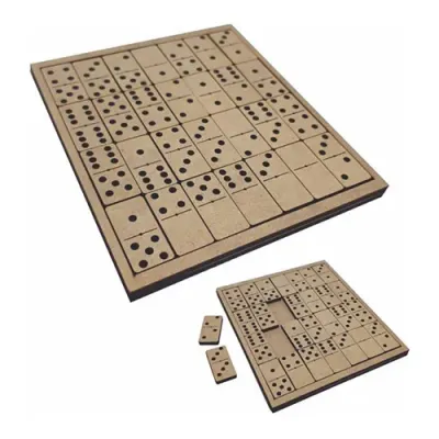 Jogo de Dominó Personalizado em MDF