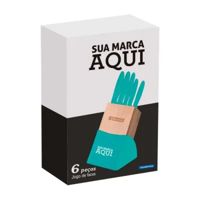 Jogo de Facas 6 Pecas Plenus Tramontina