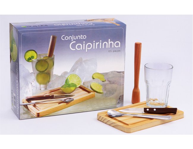 KC2 - Kit caipirinha 05 peças - Personalizado