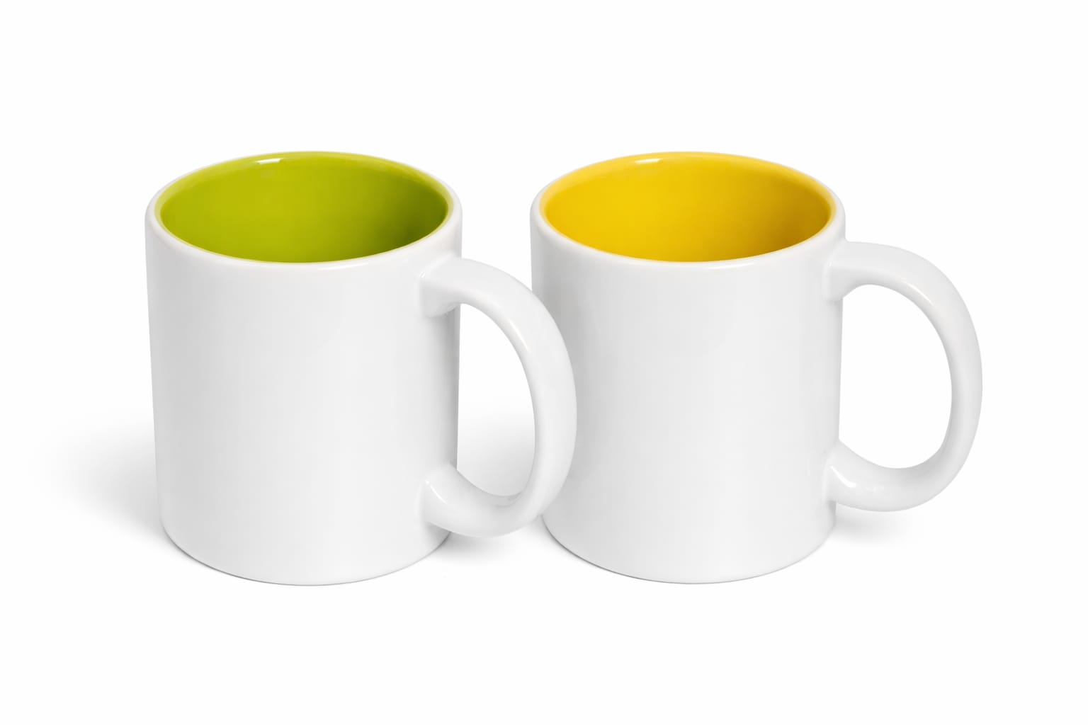 Kit 10 Caneca Interior Cerâmica Color Subliflex - 330ml