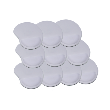 Kit 10 Mouse Pad Para Sublimacao Com descanso Apoio