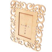 Kit 10 porta retrato mdf foto 10 x 15 provençal perola