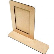 Kit 10 porta retrato mdf foto 10 x 15 reto base alongada