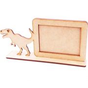 Kit 10 porta retrato mdf foto 10x15 dinossauro dino jurassic