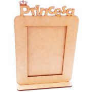 Kit 10 porta retrato mdf foto 10x15v princesa decoração casa