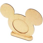 Kit 10 porta retrato mdf mickey foto 10cm lembrancinha festa