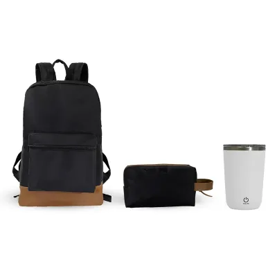 Kit 12 Mochila Necessaire e Copo