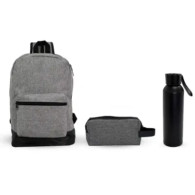 Kit 15 Mochila Necessaire e Garrafa