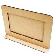 Kit 15 Porta retrato reto mdf foto 10 x 7 cm lembrancinha