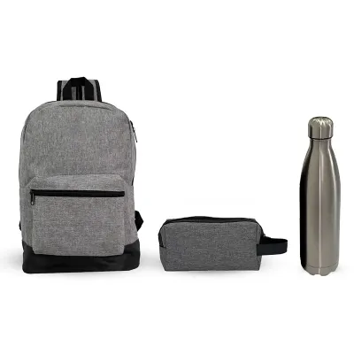 Kit 18 Mochila Necessaire e Garrafa