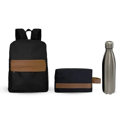 Kit 31 Mochila Necessaire e Garrafa
