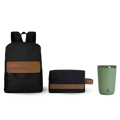 Kit 39 Mochila Necessaire e Copo
