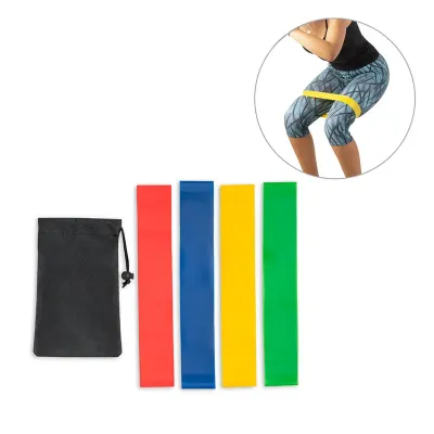 Kit 4 Bandas Elasticas de Ginastica Lnr99970