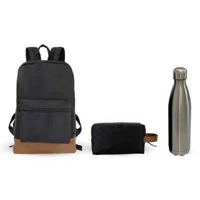 Kit 5 Mochila Necessaire e Squeeze