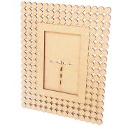 Kit 6 porta retrato mdf foto 10 x 15 modelo perola 3 fileira