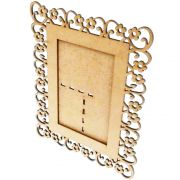 Kit 6 porta retrato mdf foto 13 x 18 floral margarida