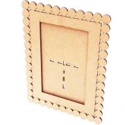 Kit 6 porta retrato mdf foto 15 x 21 modelo perola 1 fileira
