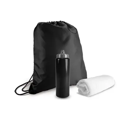 Kit Academia Squeeze Sacola Toalha