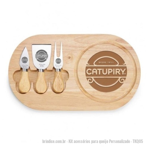 Kit Acessorios Para Queijo Personalizado