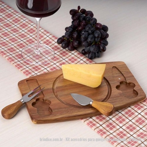 Kit Acessorios Para Queijo Personalizado