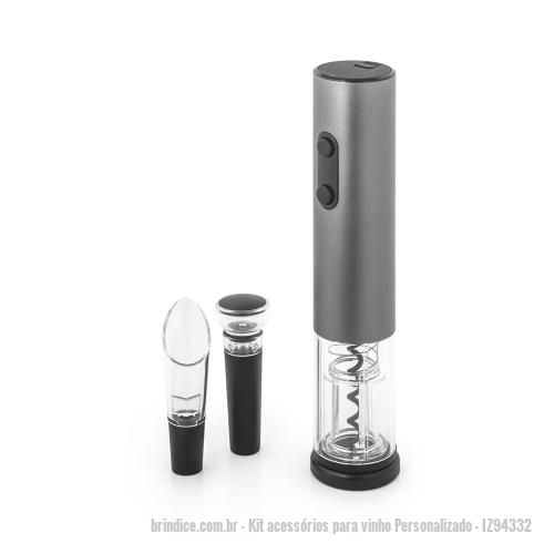 Kit Acessorios Para Vinho Personalizado