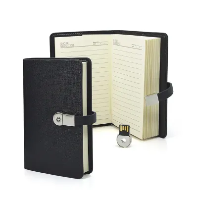 Kit Agenda Com Pen Drive Removivel