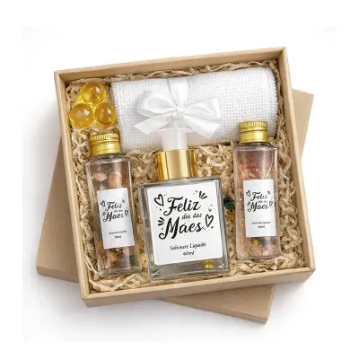Kit Bem Estar Essencial Banho Personalizado