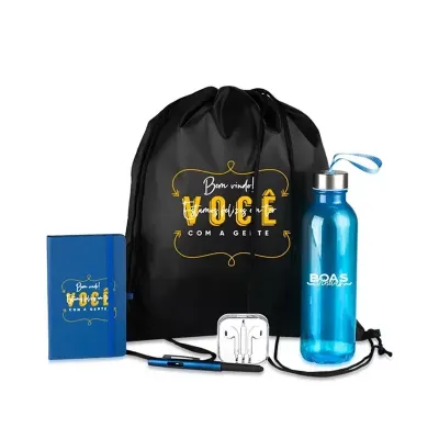 Kit Boas-Vindas 5 Peças Personalizado Promocional