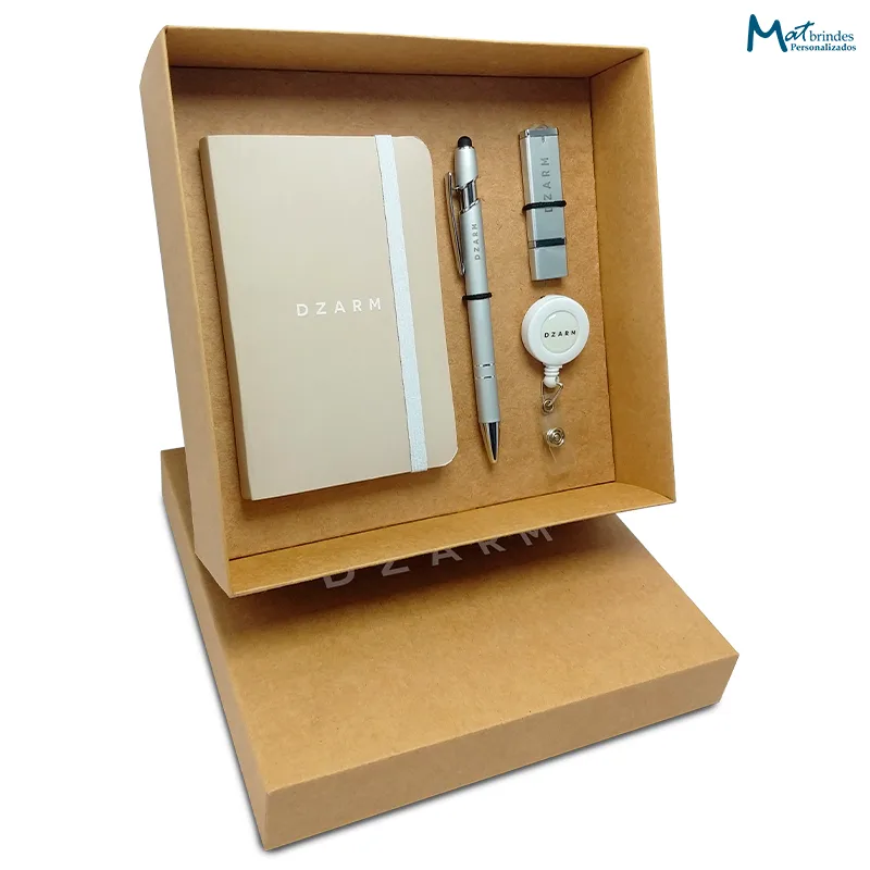 Kit Boas-Vindas com Moleskine Personalizado