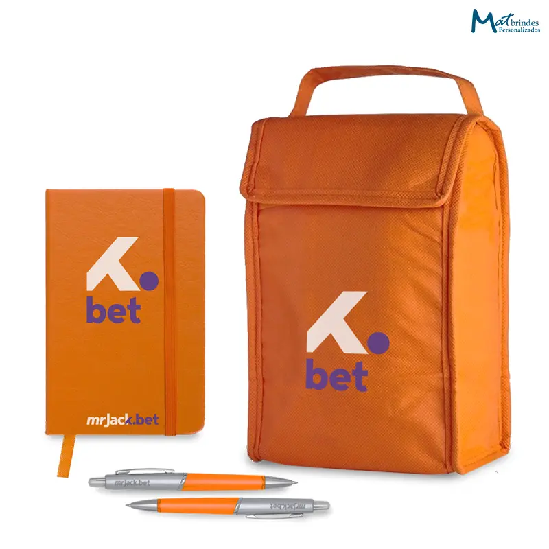 Kit Boas-Vindas Essencial com Bolsa Térmica