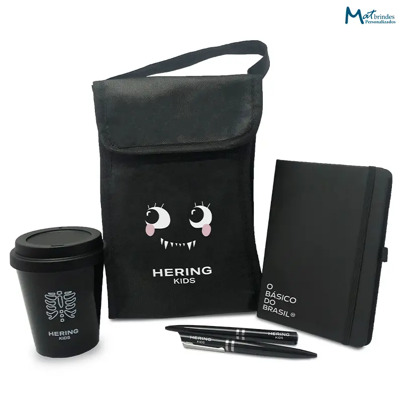 Kit Boas-Vindas Personalizado com Copo Bucks