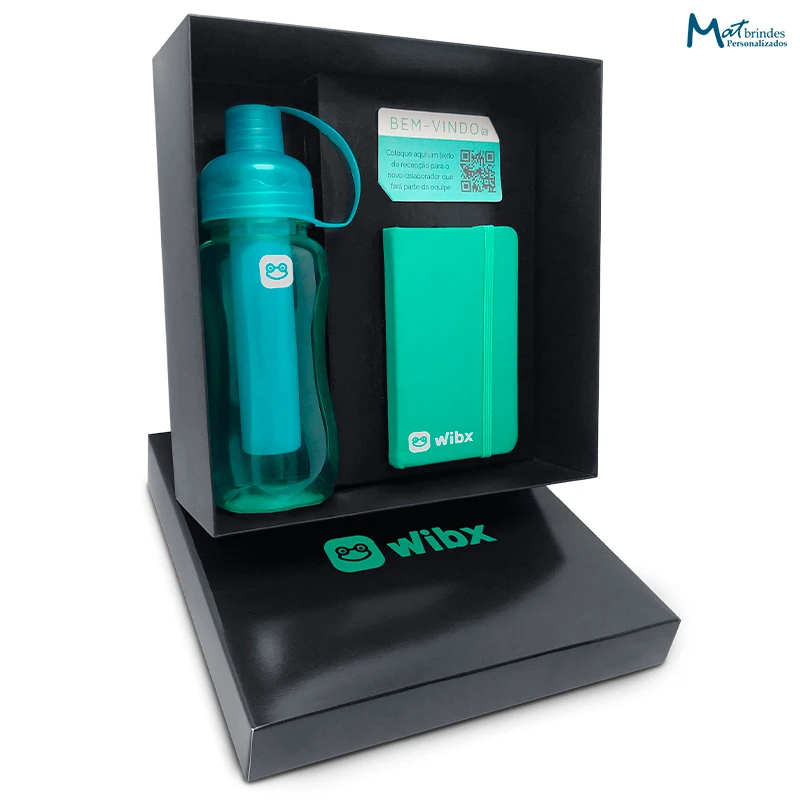 Kit Boas-Vindas Personalizado com QR Code