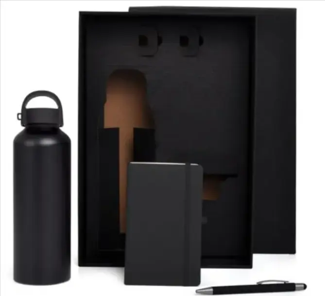Kit Boas Vindas Preto 3 Pcs Personalizado