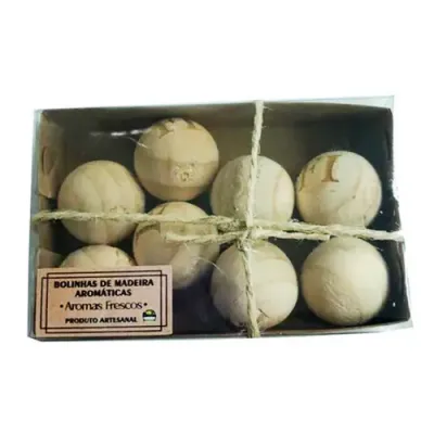 Kit Bolinhas Aromaticas Bambu