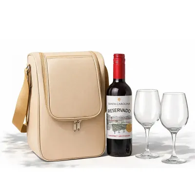 Kit Bolsa e Vinho Personalizado