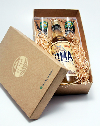 Kit Cachaça com copos