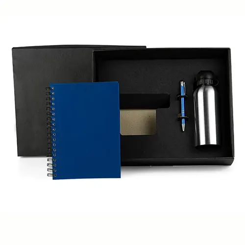 Kit Caderno com Acessórios 3 Pçs SMKT-9013B