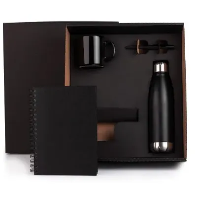 Kit Caderno E Acessórios, em caixa
